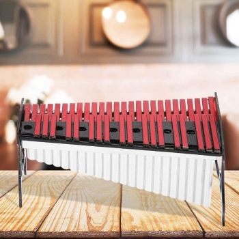 Miniaturowy instrument muzyczny drewniany ksylofon model 12cm [13030000327]